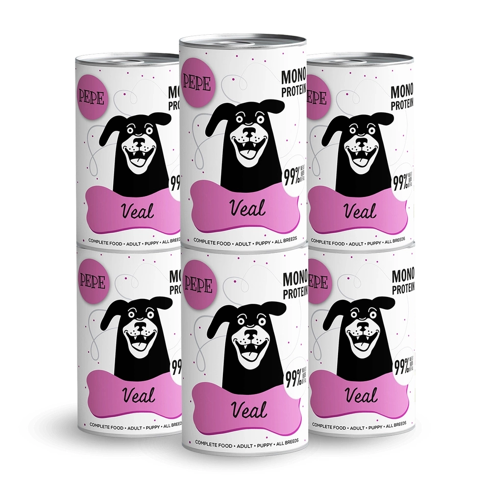 PEPE MONO PROTEIN Veau 6x400g