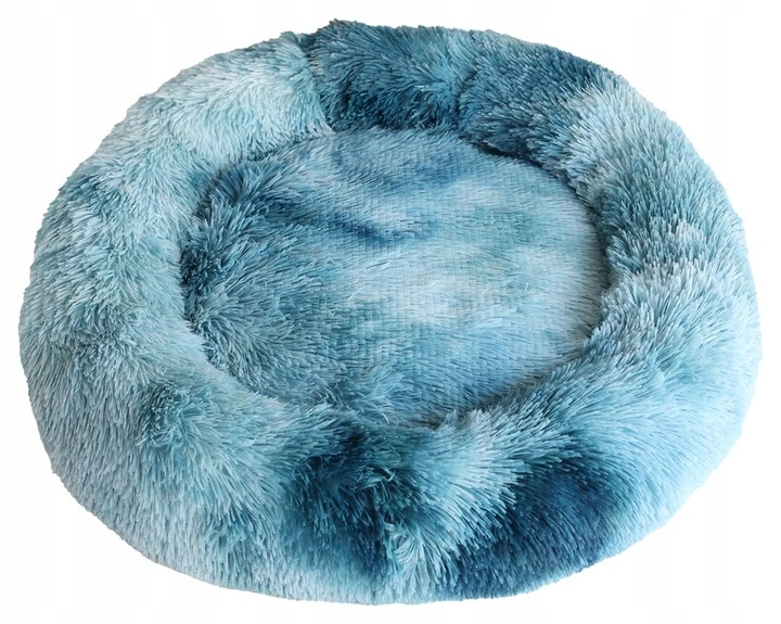 Panier pour animaux SNAPPY Cozy Donut Bleu S 50x50x15cm