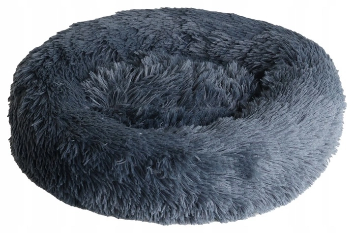 Panier pour animaux SNAPPY Cozy Donut gris foncé S 50x50x15cm