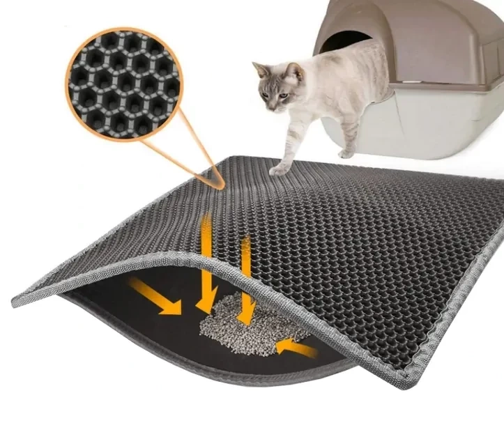 Tapis pour bac à litière 65x45cm