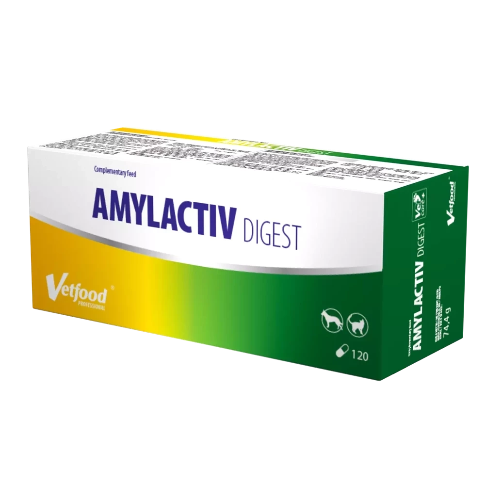 VETFOOD Amylactiv Digest 120 gélules