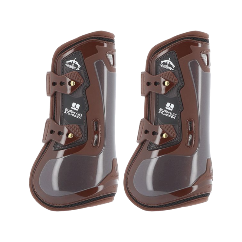 Veredus - Guêtres ouvertes Olympus Absolute marron x2