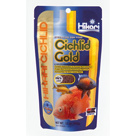 Hikari® sinking cichlid gold mini 342gr