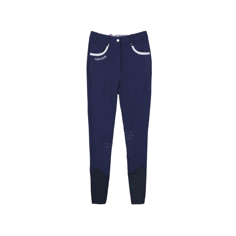 Harcour - Pantalon d'équitation femme Jaltika marine