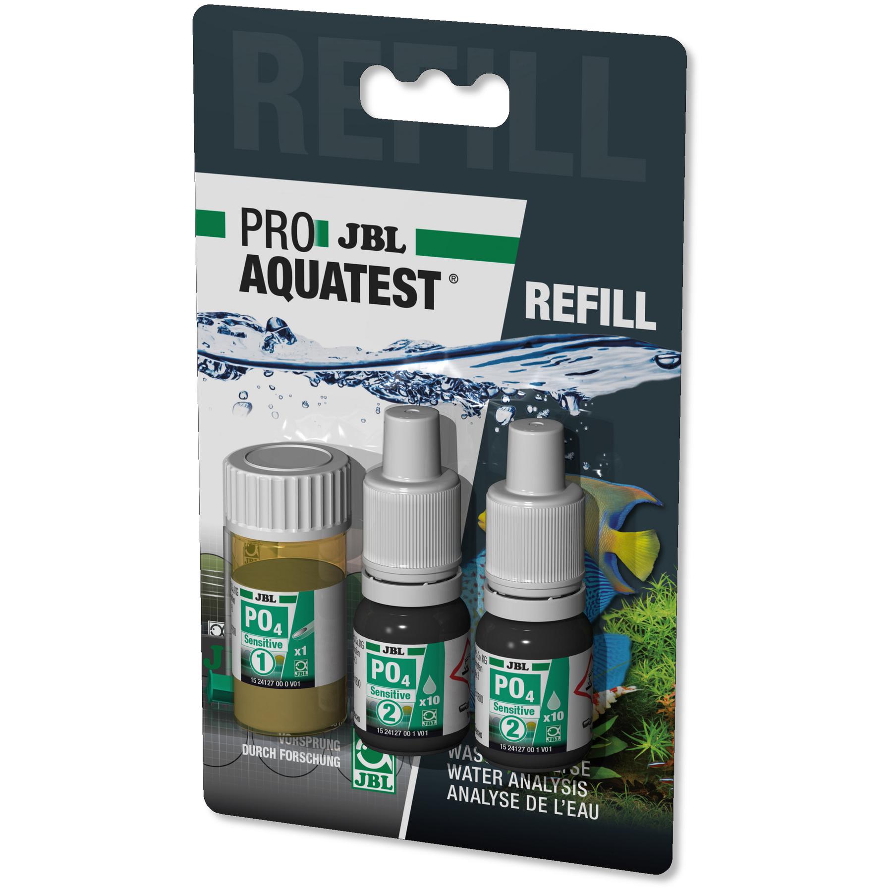 Test de l'eau pour bassin ProAquaTest PO4 Phosphat Sensitiv Refill