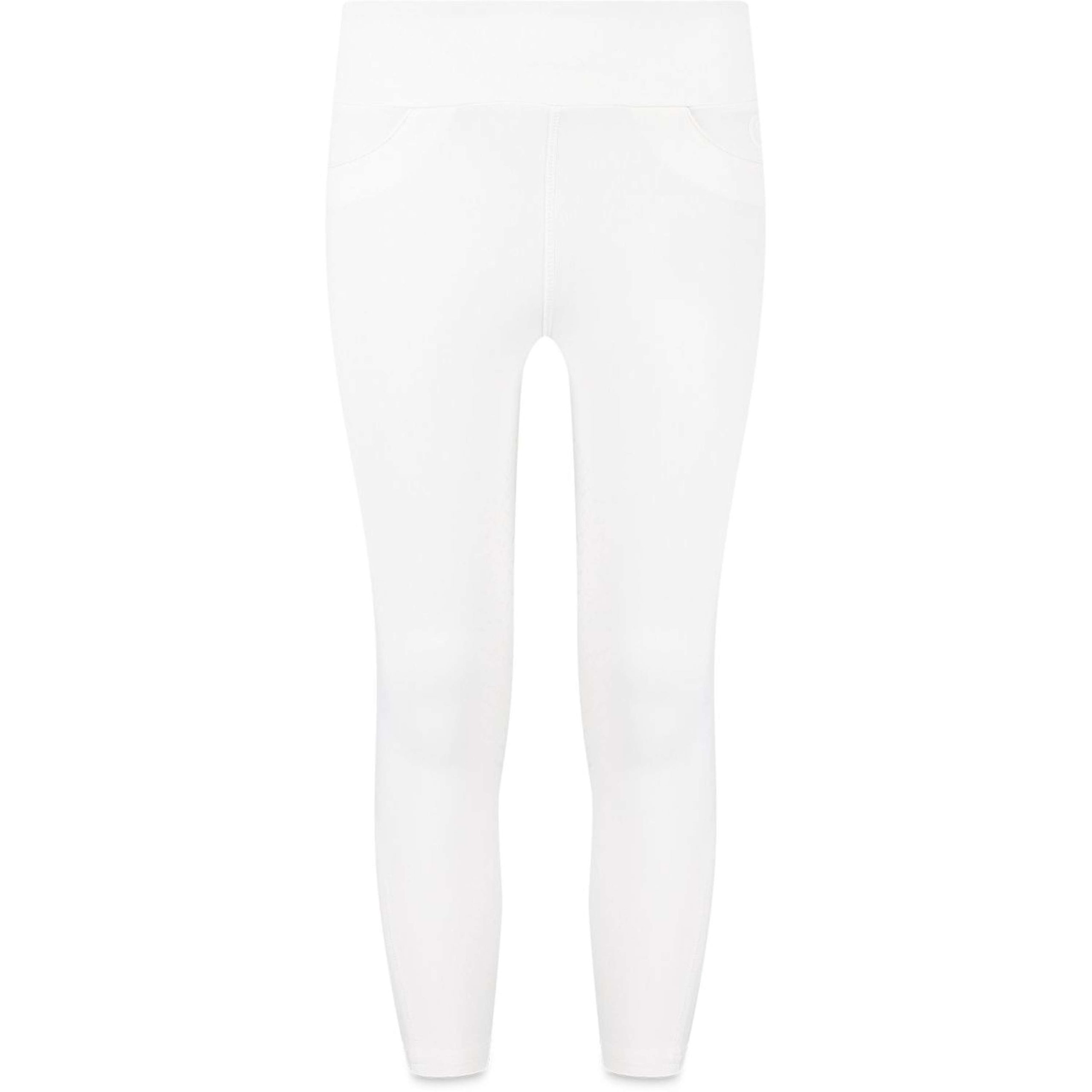 Kentucky Legging d'Équitation Miami Knee Grip Girls Blanc