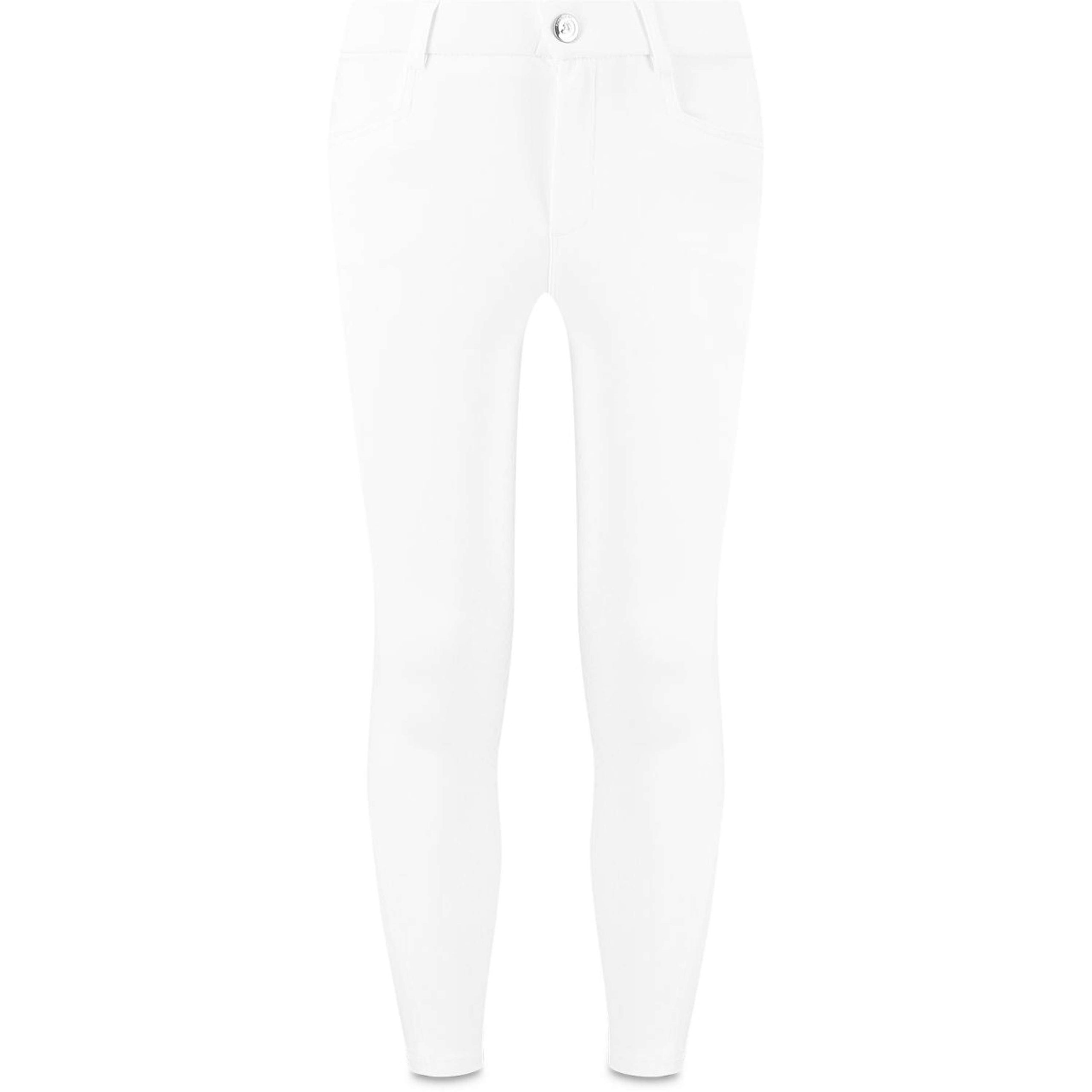 Kentucky Pantalon d'Équitation Miami City Knee Grip Girls Blanc