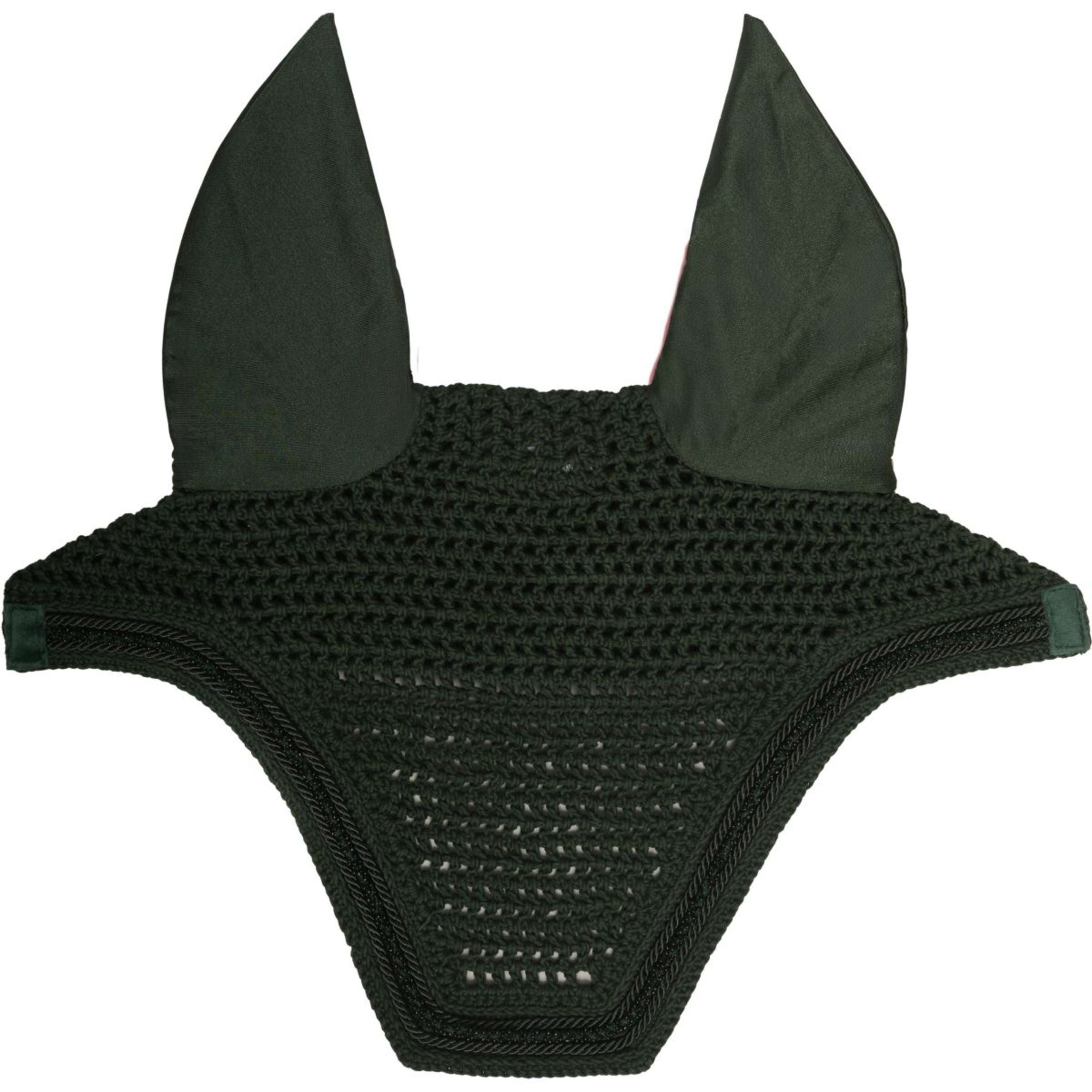 Kentucky Bonnet Anti-Mouches Wellington Soundless Velvet Mini Pearls Pine Green