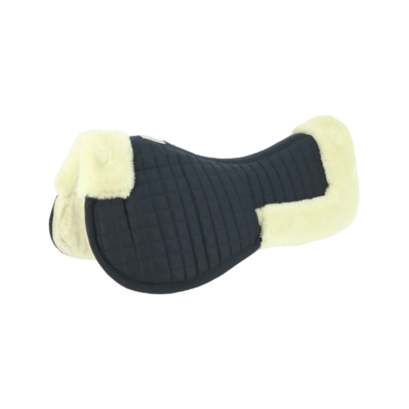 Equithème - Amortisseur teddy marine/ écru