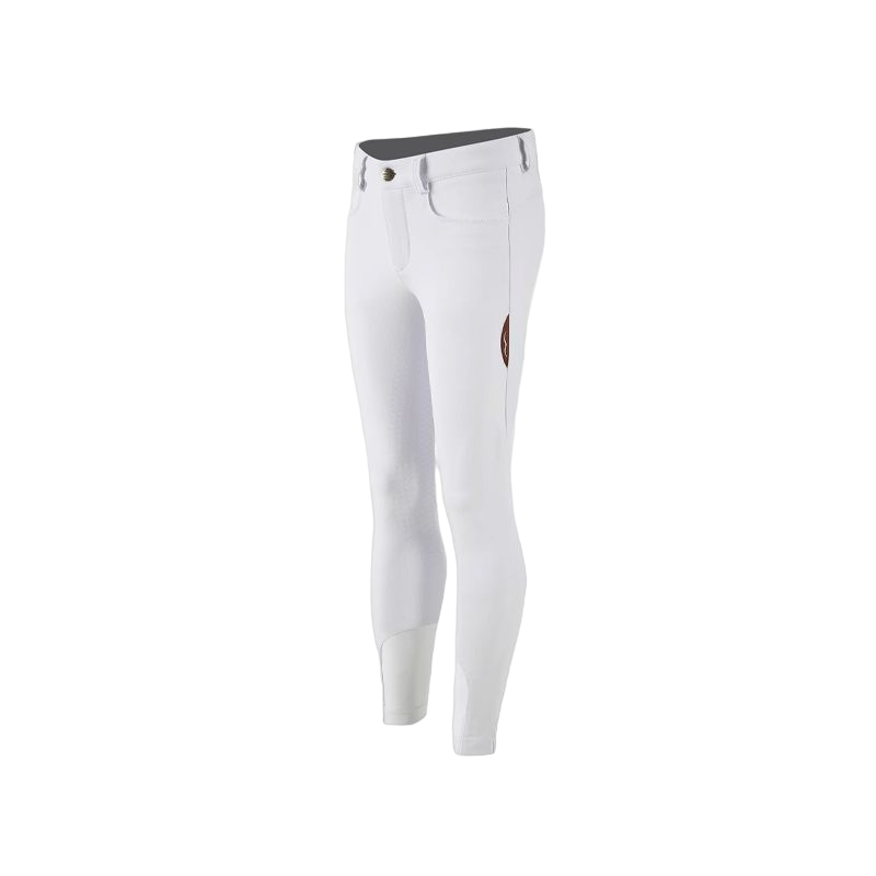 Animo Italia - Pantalon d'équitation unisexe nix full blanc