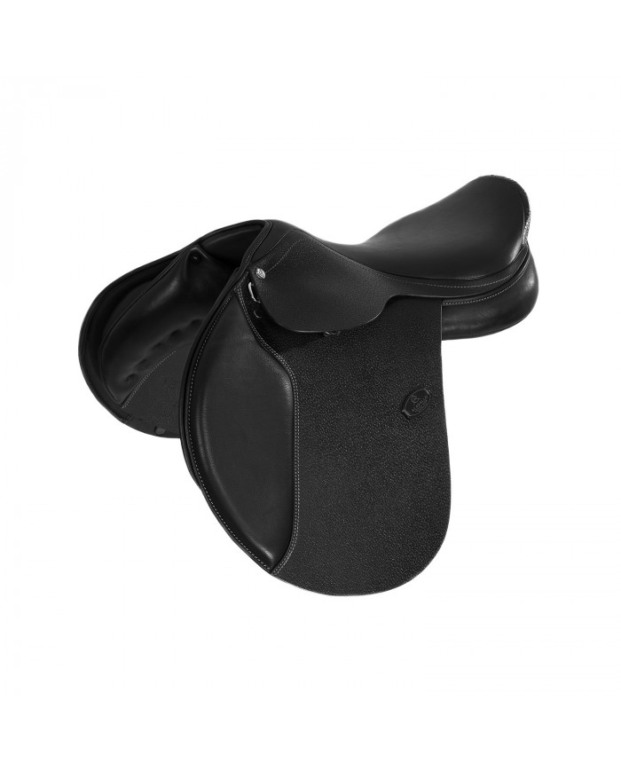 Panneaux floqués de selle de saut vénitien