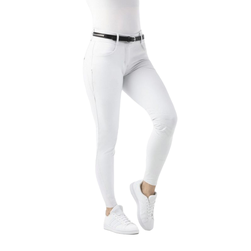 Equithème - Pantalon push up Bella blanc