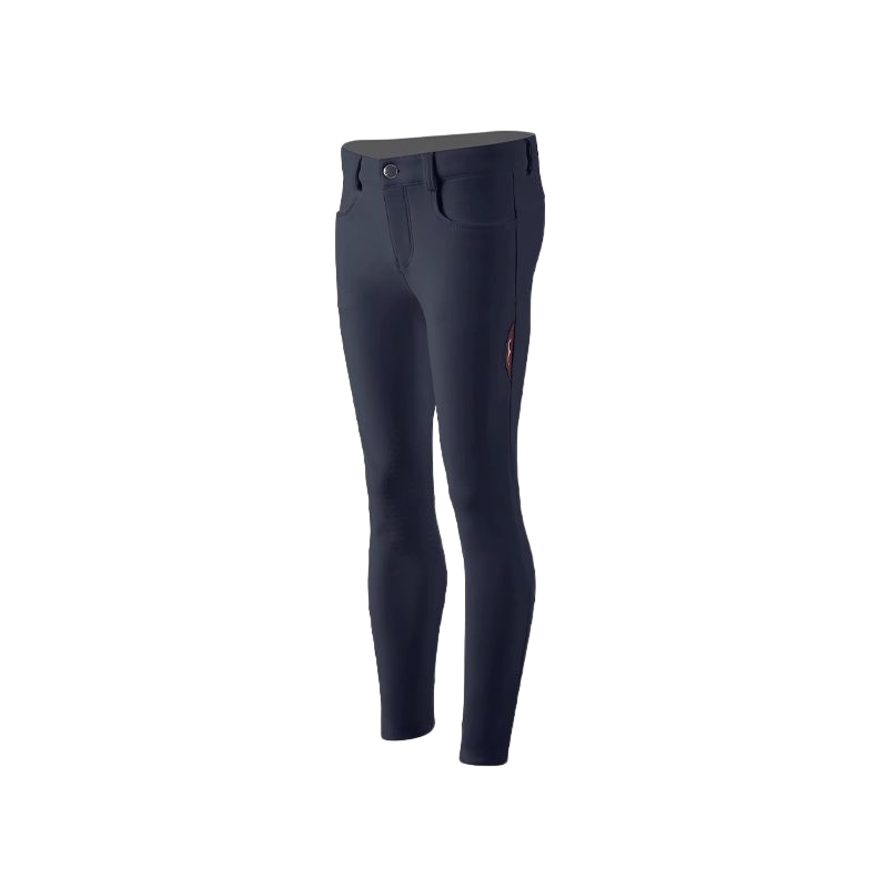 Animo Italia - Pantalon d'équitation enfant unisexe Naw marine