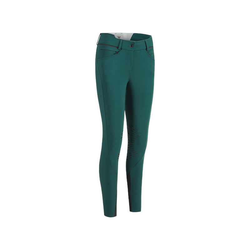 Horse Pilot - Pantalon d'équitation femme X-Design vert