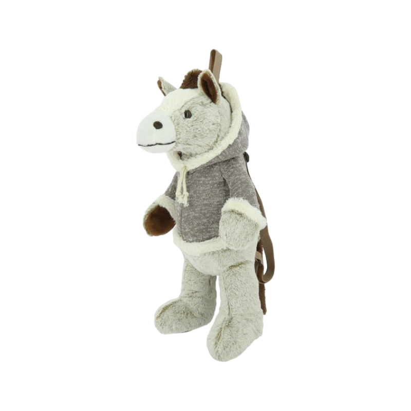 Equi-kids - Sac à dos cheval beige 50 cm