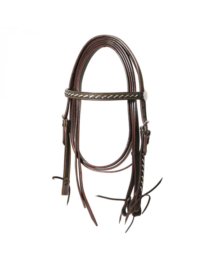 rênes bridon Silver Wire C