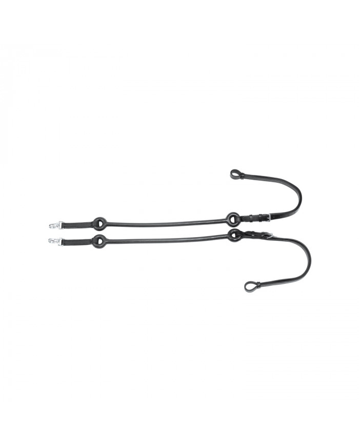 rênes élastiques avec tirants en caoutchouc