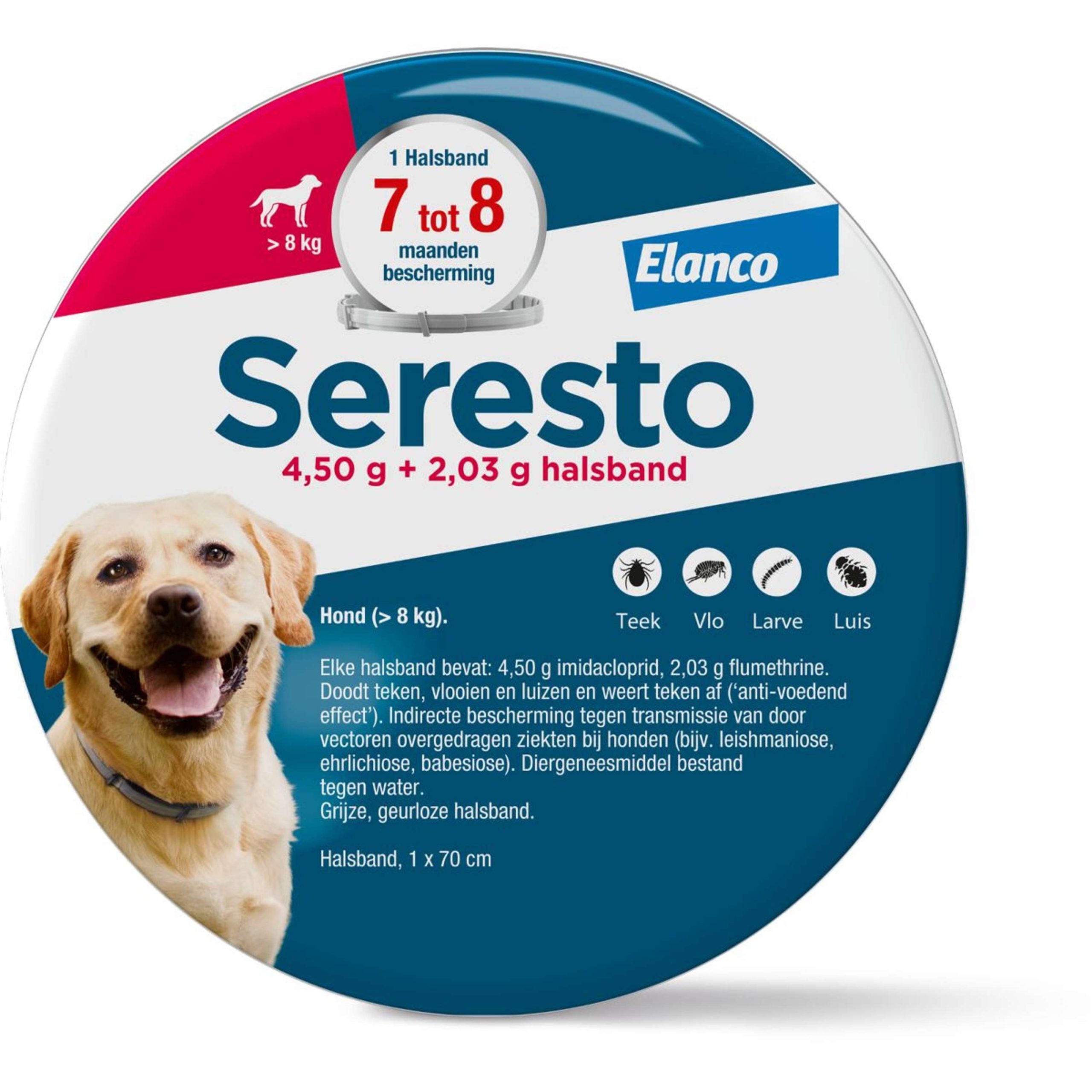 Seresto Collier Anti-Puces pour Grand Chien