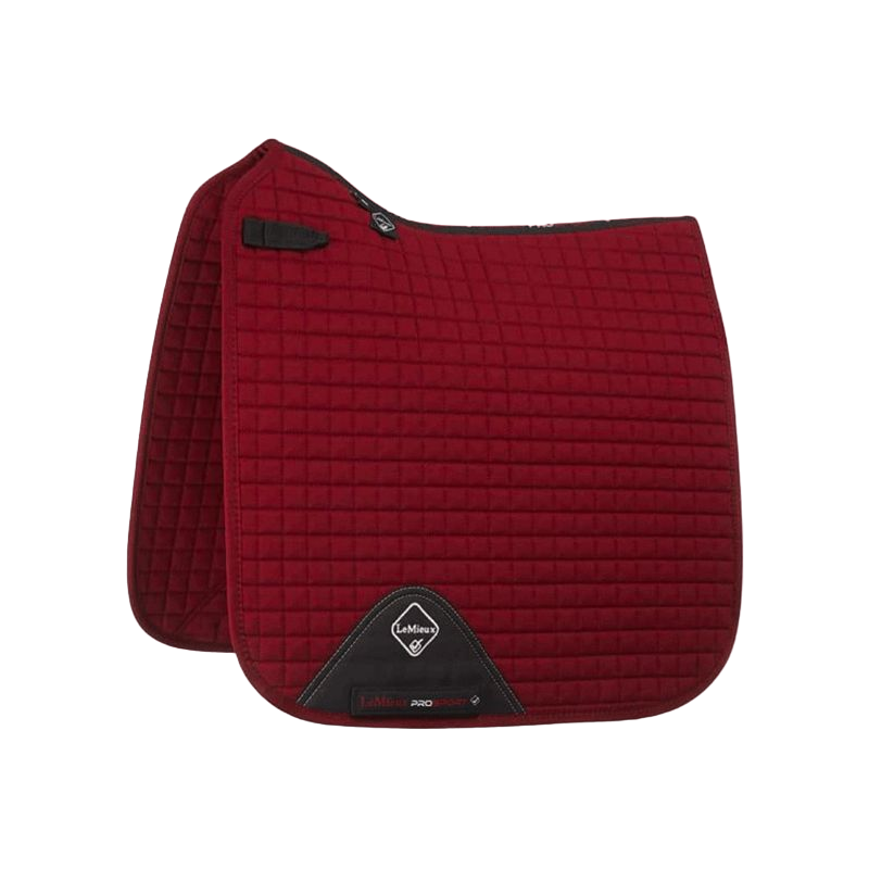 LeMieux - Tapis de dressage square hunter bordeaux