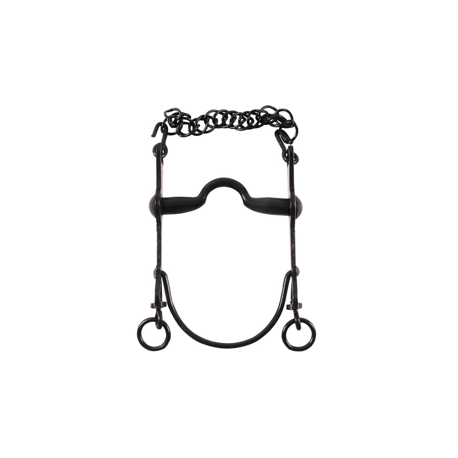 Mors espagnol pour cheval avec joues fixes