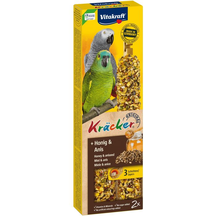Vitakraft Kräcker Perruche Miel & Anis 2pcs