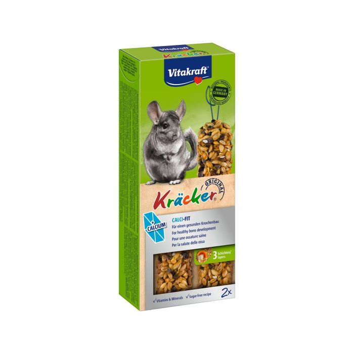 Vitakraft Kräcker Calci Fit Chinchilla 2pcs