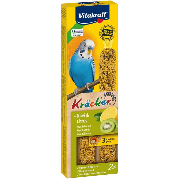 Vitakraft Kräcker Original Perruche Kiwi & Citron 2pcs