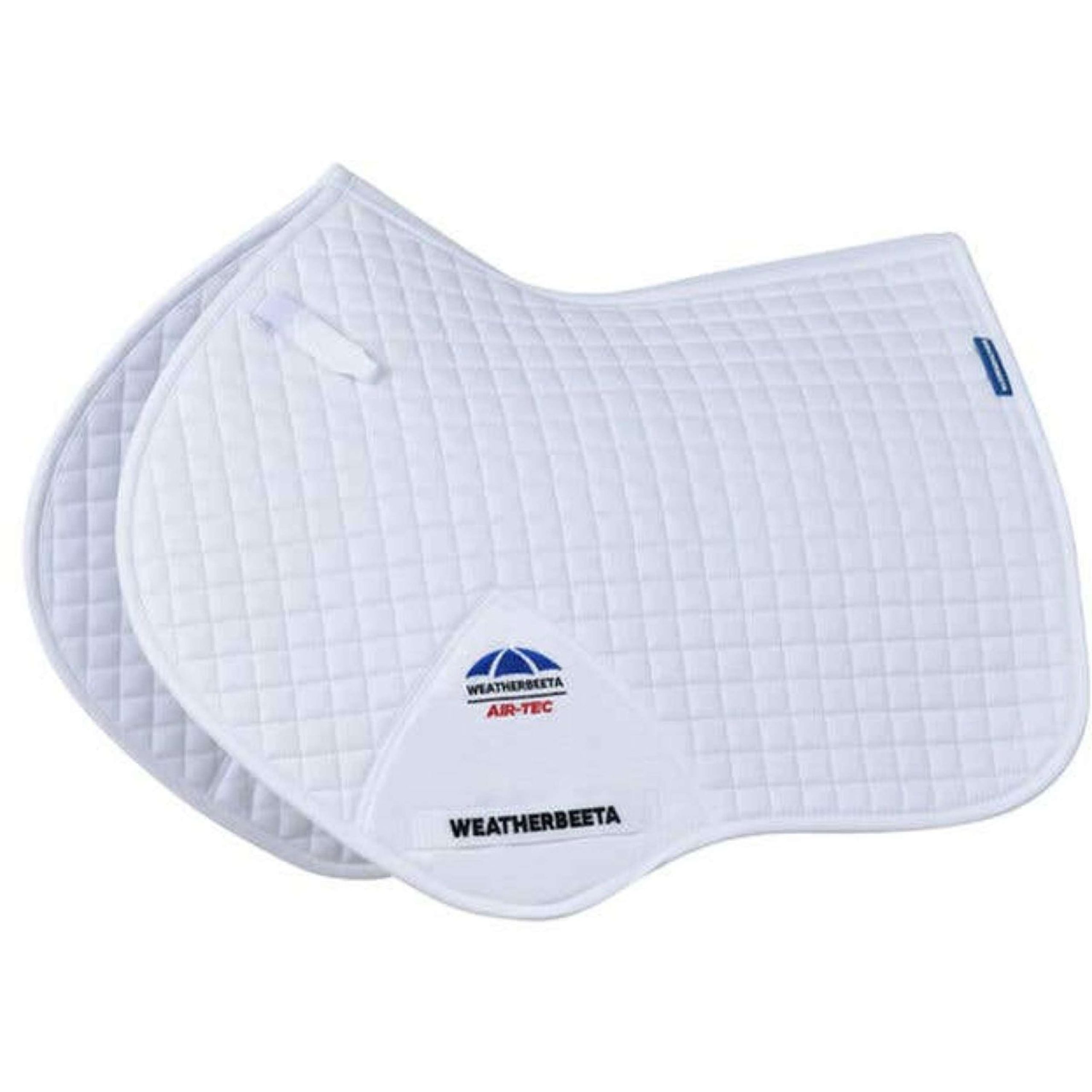 Weatherbeeta Tapis de Selle Prime Air-Tec de Saut Blanc