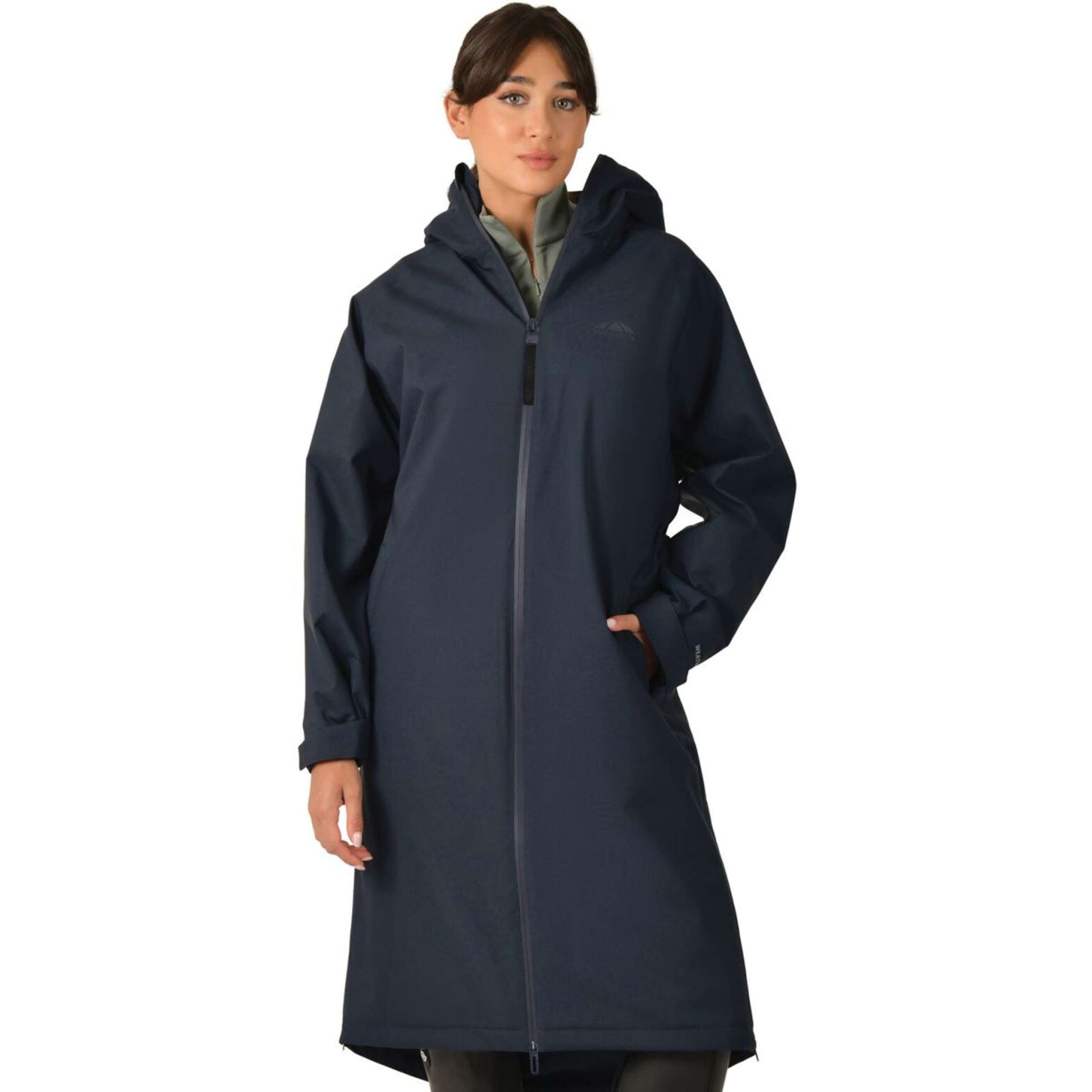 Weatherbeeta Veste Longue All Weather Field Marin