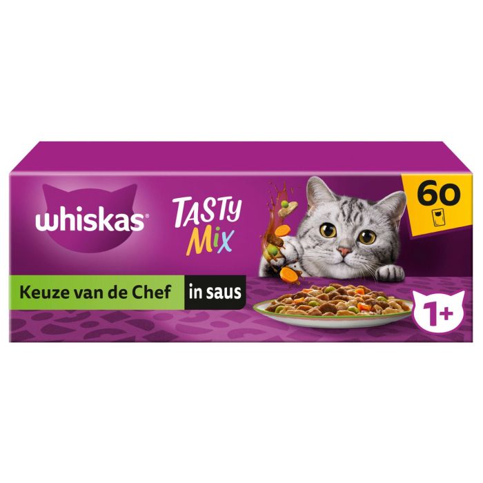 Whiskas Tasty Mix Sélection du Chef Sachets 60x85g