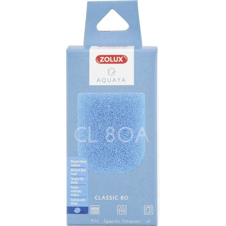 Zolux Blue Foam CLassic 80 X2