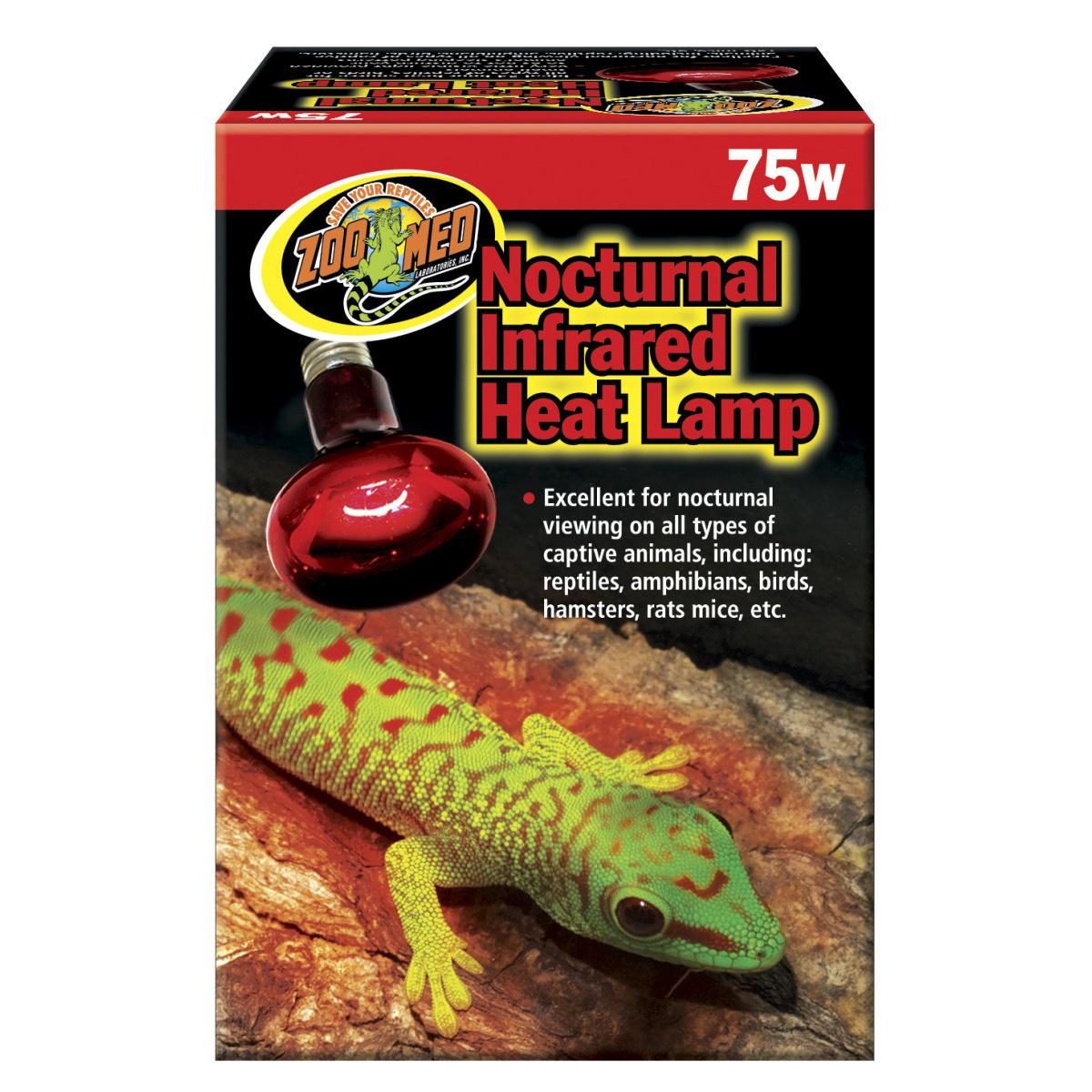 Lampe pour terrarium chauffante infrarouge RS75